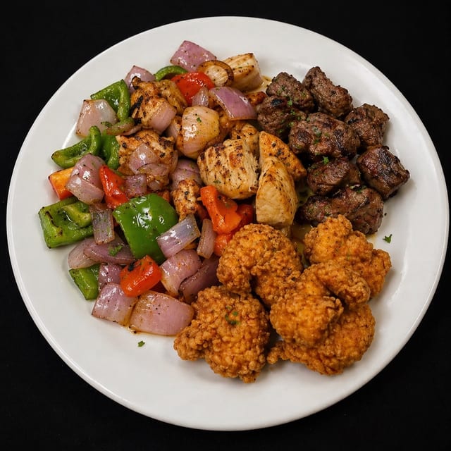 Kabob Combo Dinner.