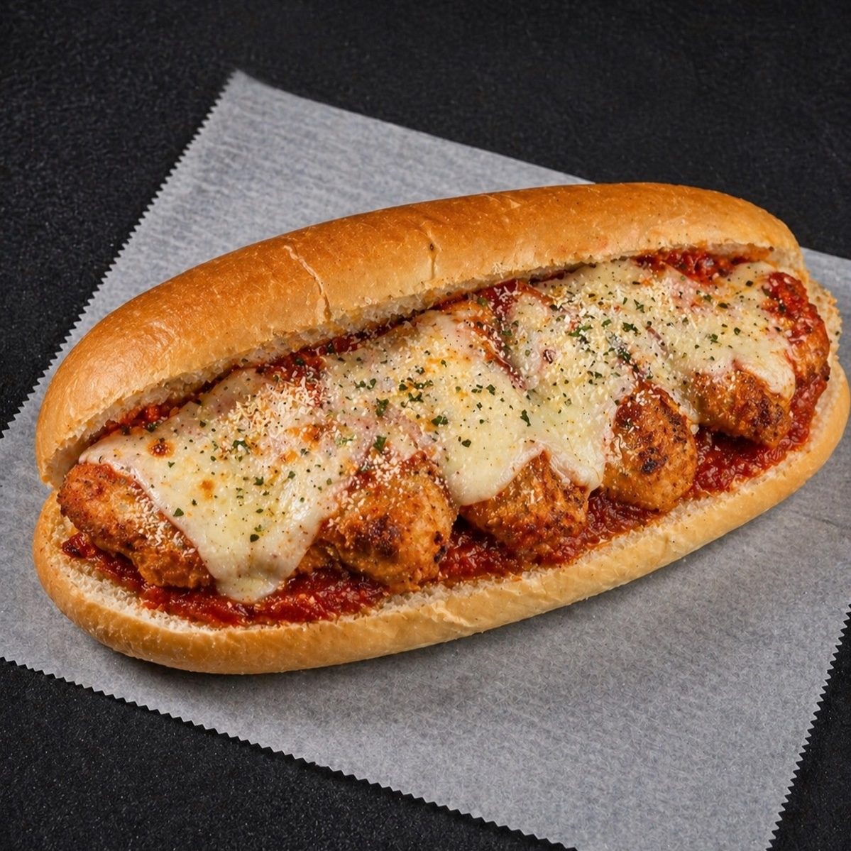 Chicken Parm Sub.