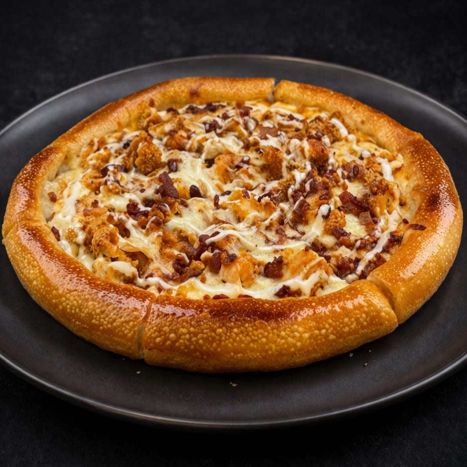 Chicken Bacon Ranch Pizza.