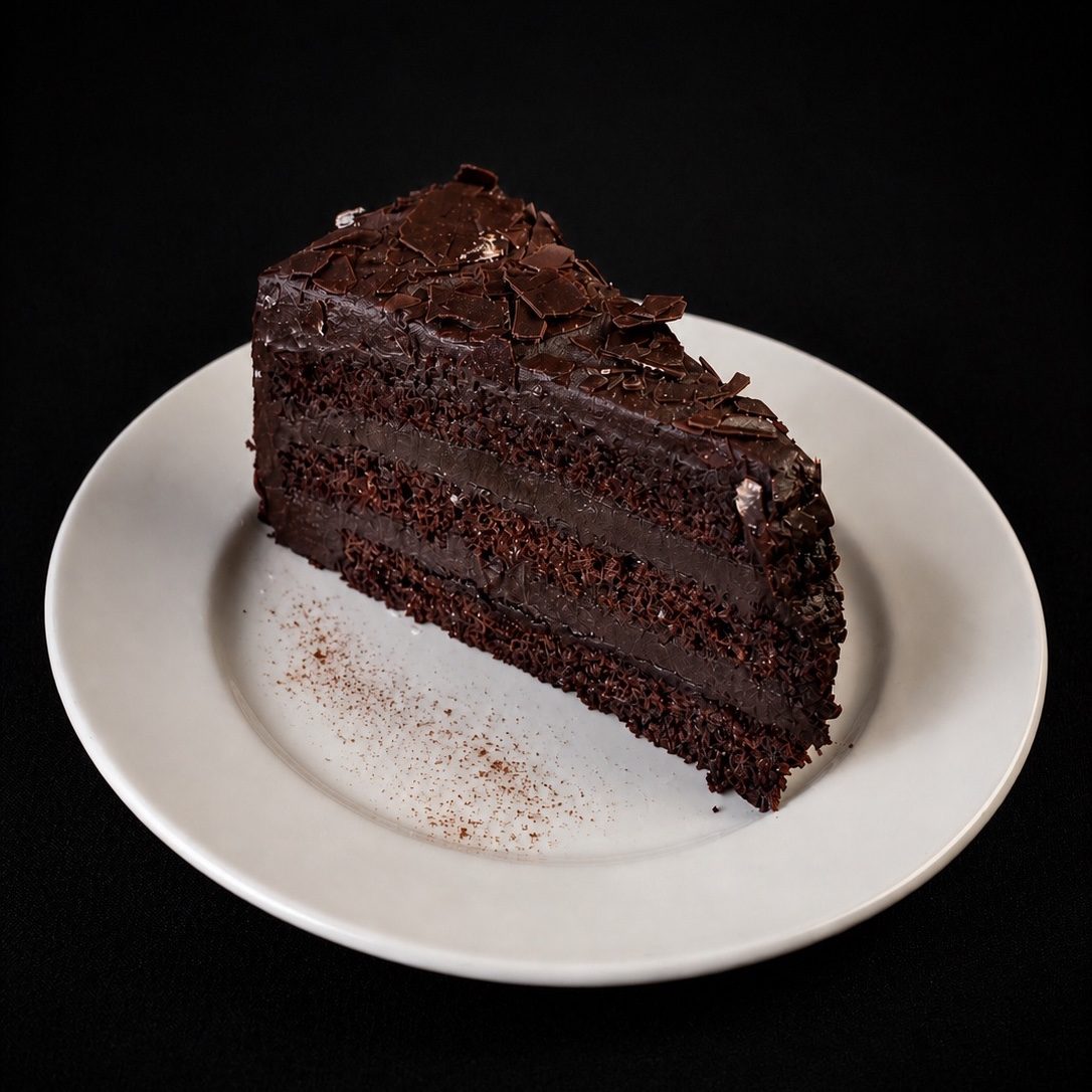 Chocolate Fudge Cake.
