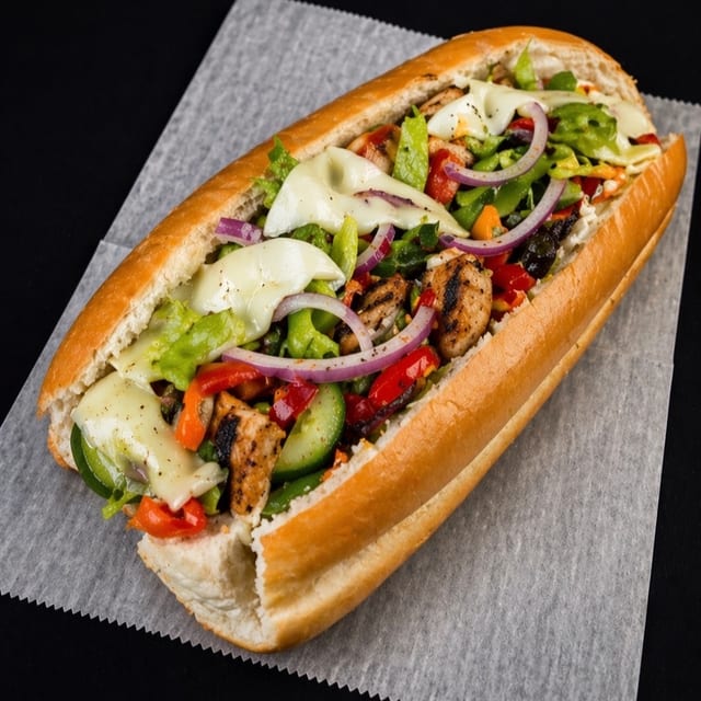 Chicken Fajita Sub.
