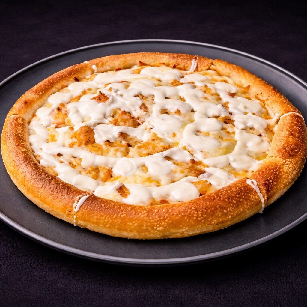 Chicken Catupiry Pizza.