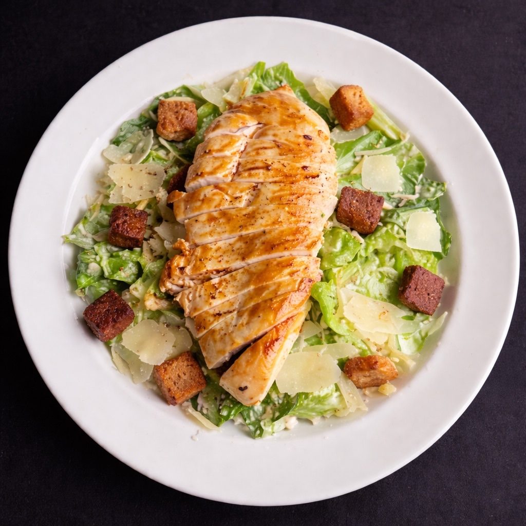 Chicken Caesar Salad.