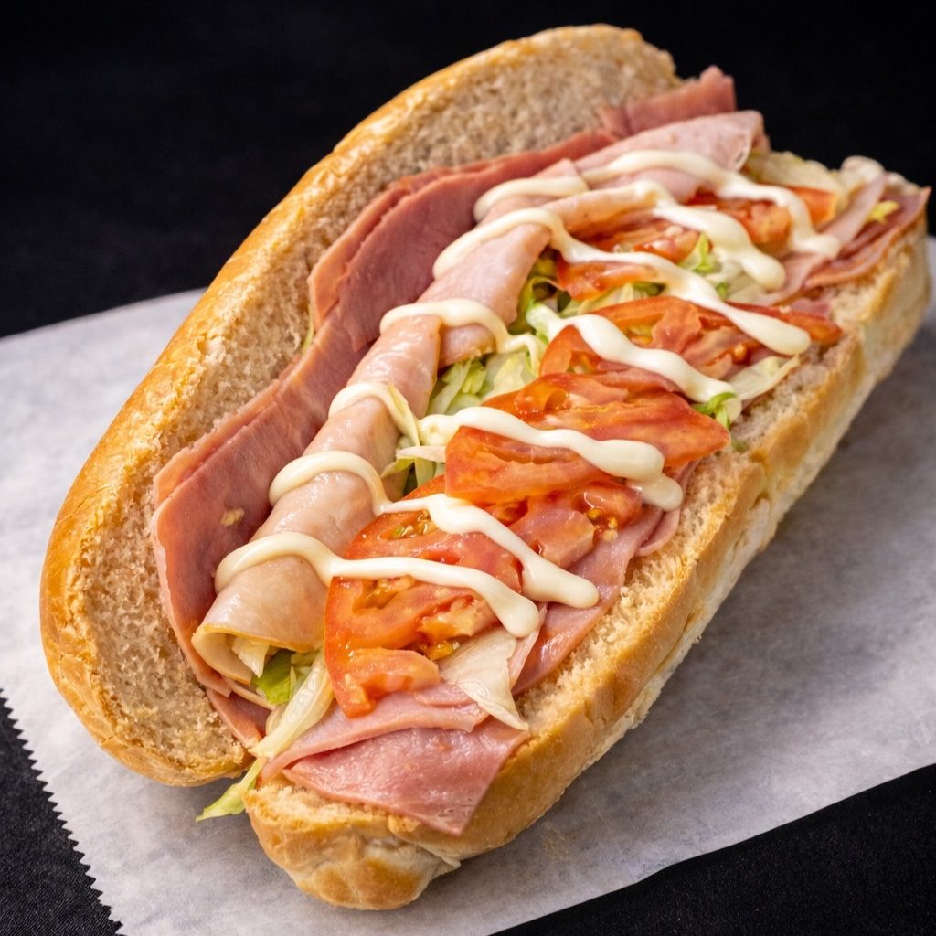 Ham & Turkey Sub.