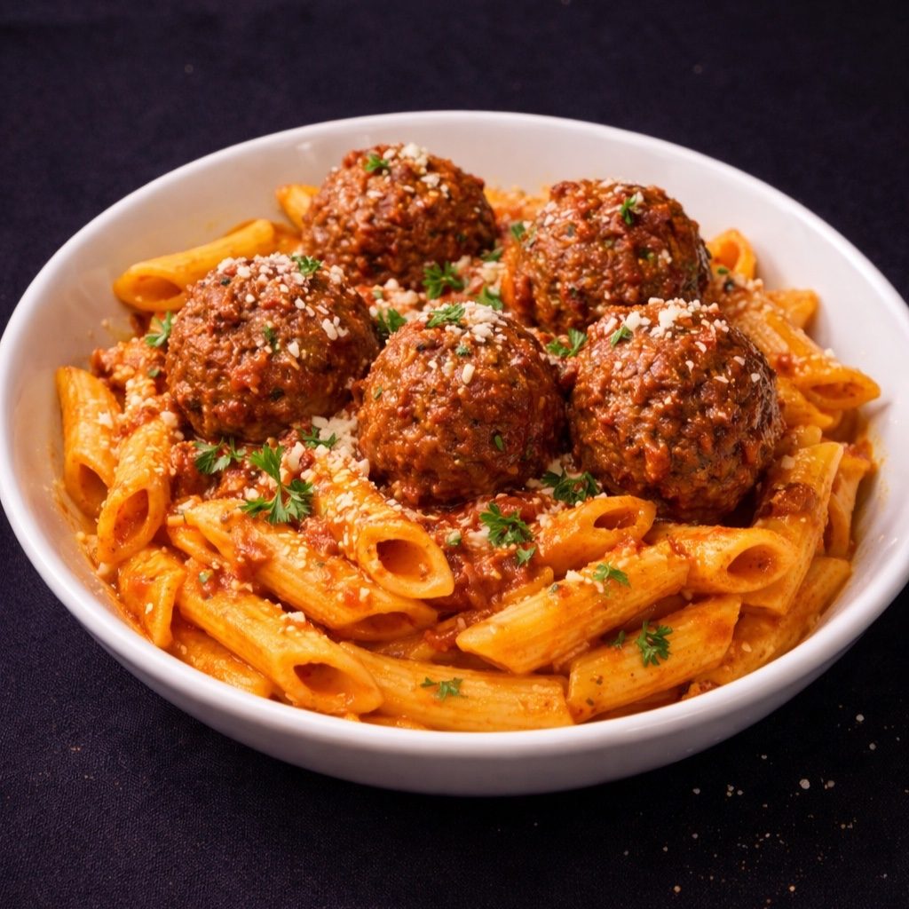 Pasta & Meatballs.