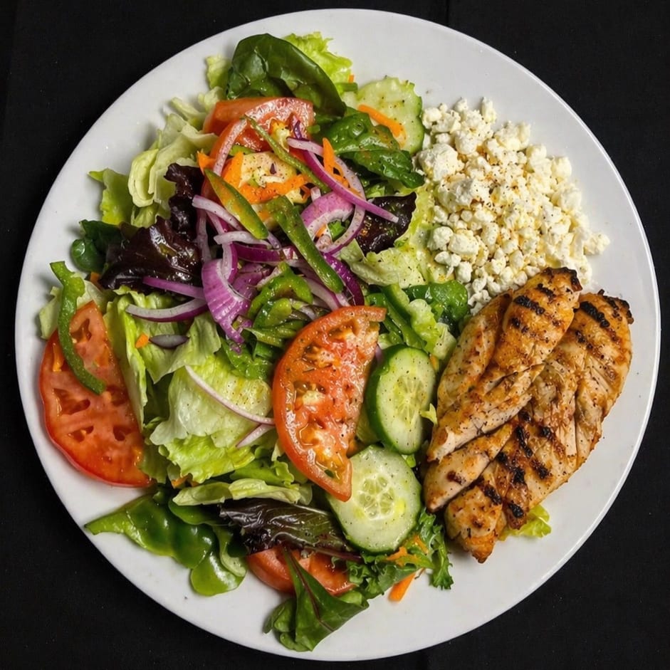 Greek Chicken Salad.