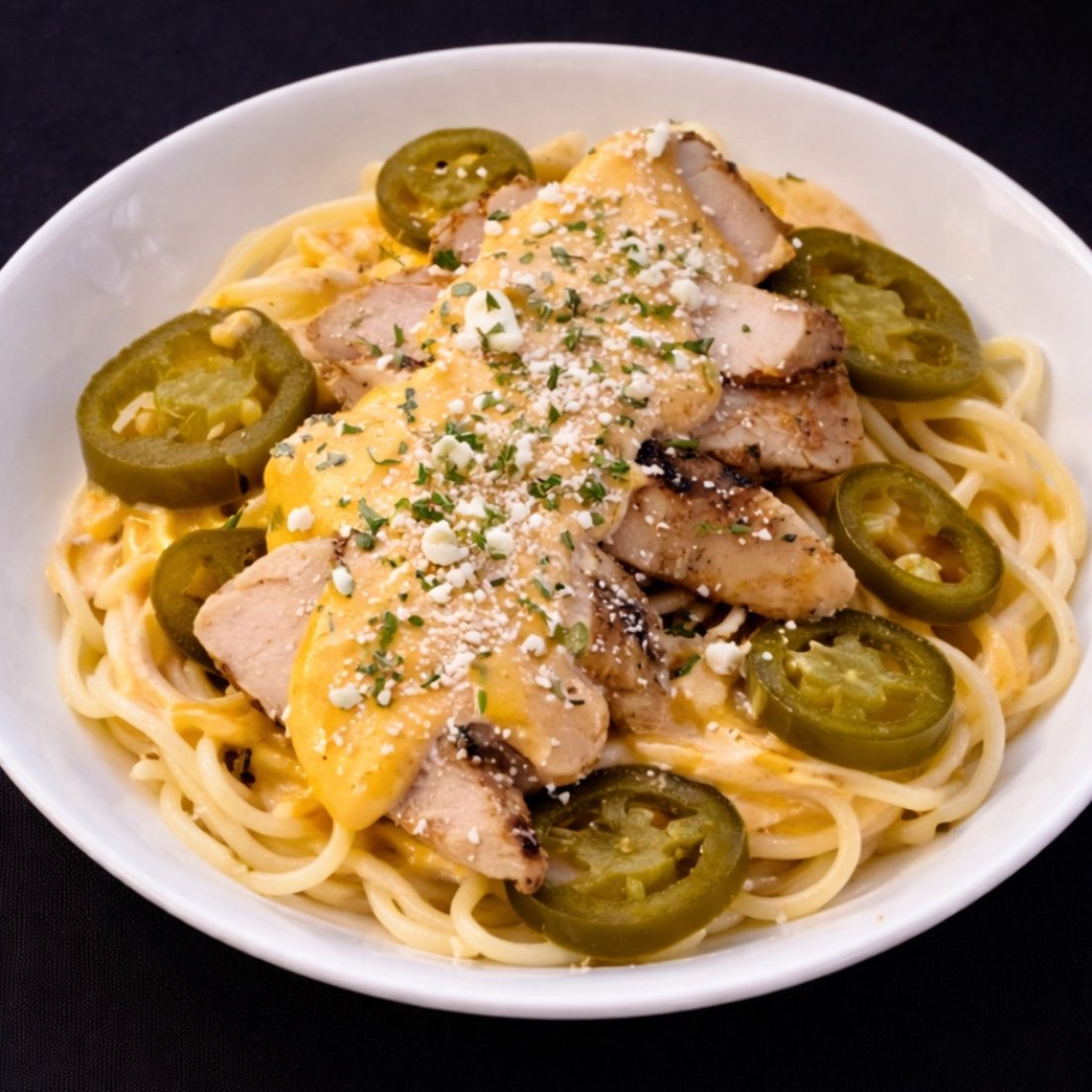 Pepper Jack Pasta.