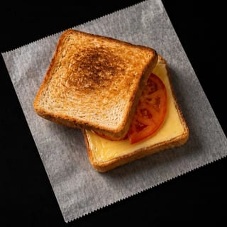 Grilled Cheese w/ Tomato Sandwich