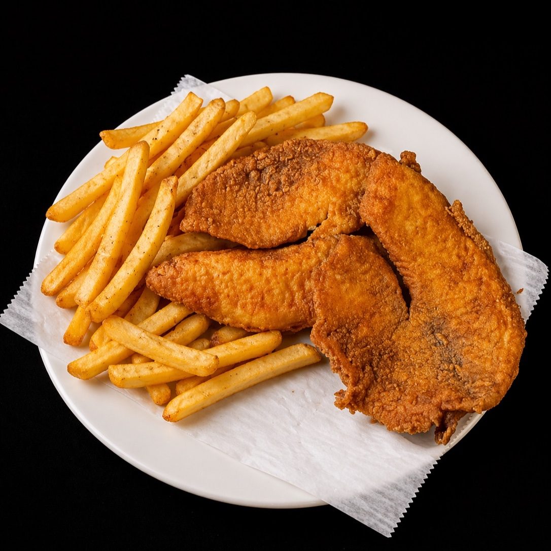 Fish & Chips Entree.