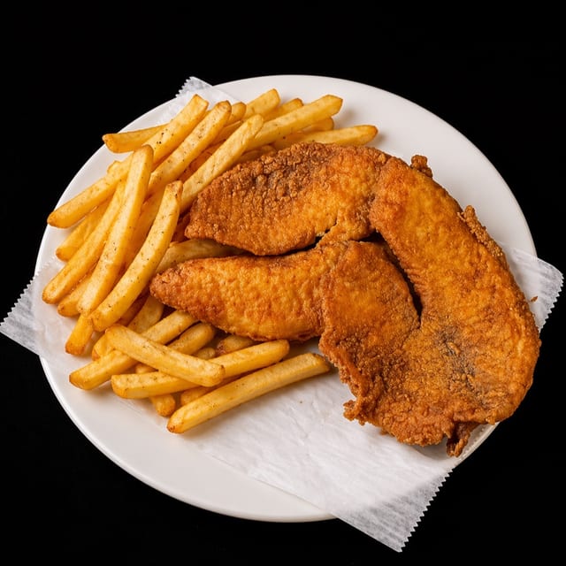 Fish & Chips Entree.