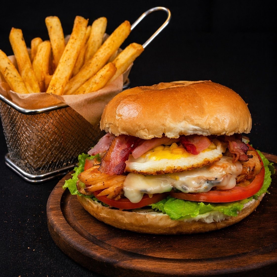 X Combo Burger.