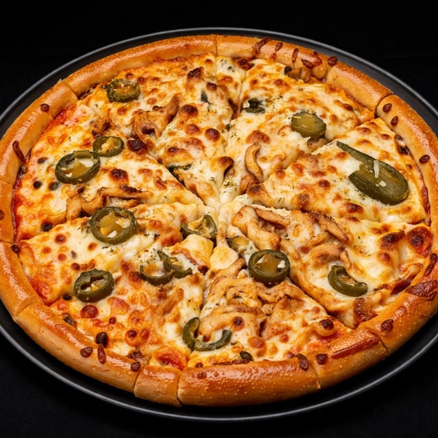 Buffalo Chicken Pizza.