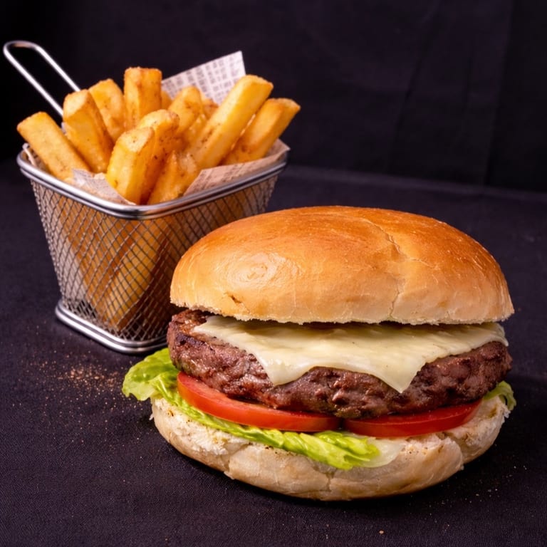 Indulge in Our Cheeseburger