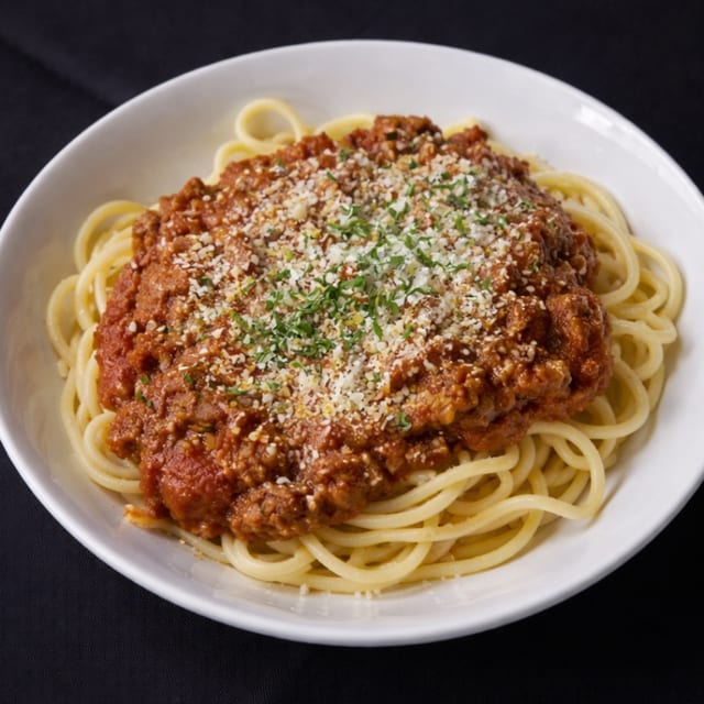 Pasta Bolognese.