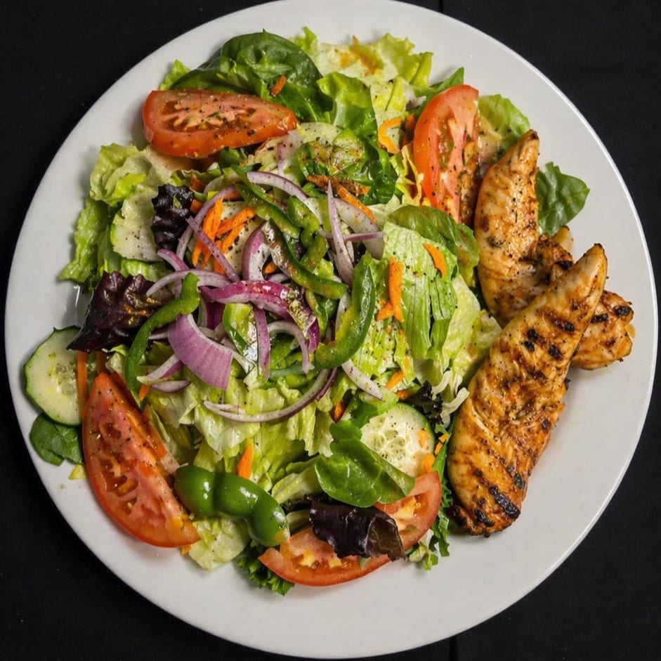 Grilled Chicken Salad.
